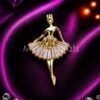 925 Sterling Silver Ballerina Pendant