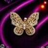 925 Sterling Silver Butterfly Pendant