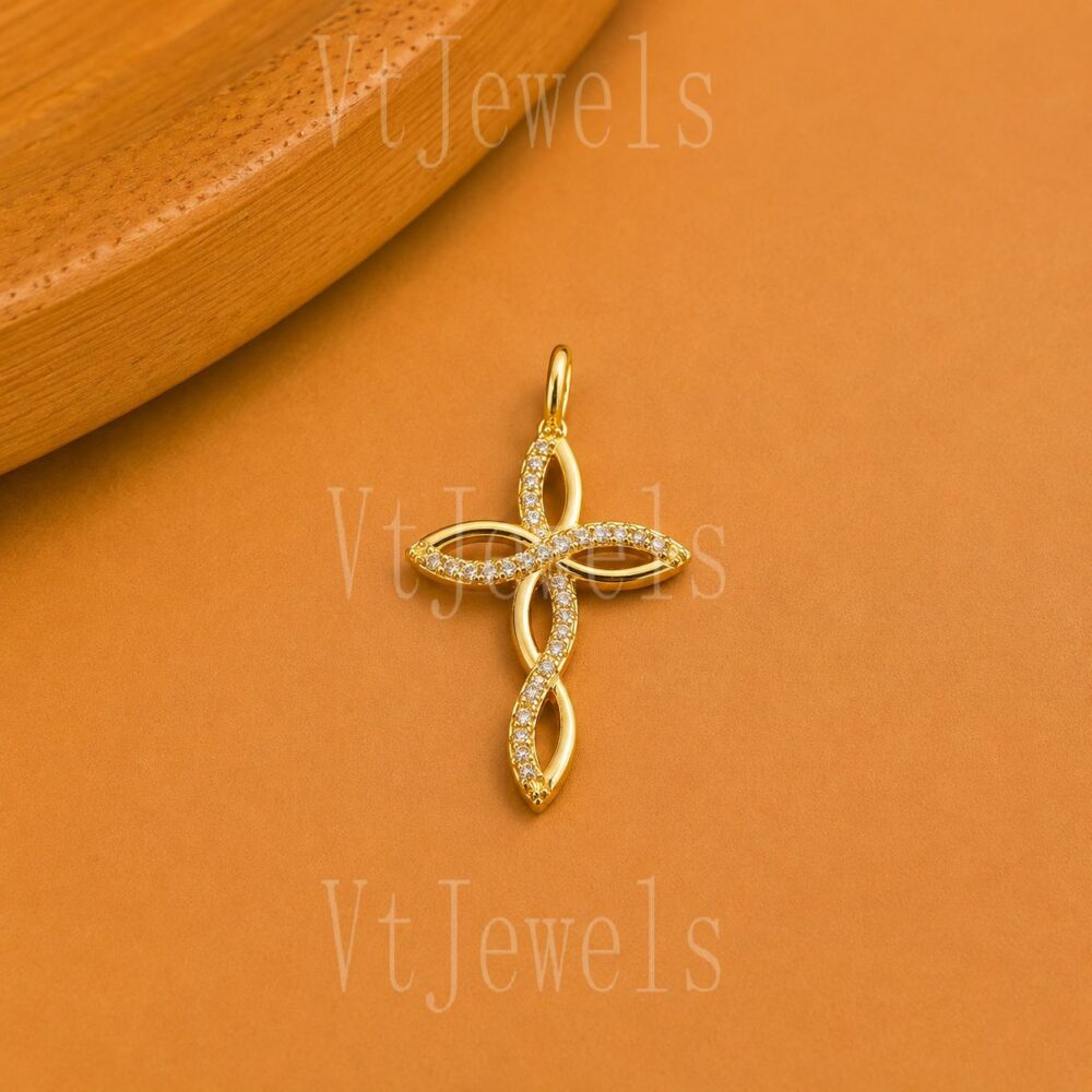 925 Sterling Silver Cross Pendant