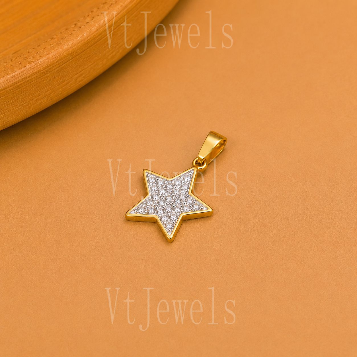 925 Sterling Silver Star Pendant