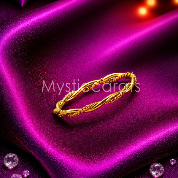 925 Sterling Silver Twisted Ring - Image 3