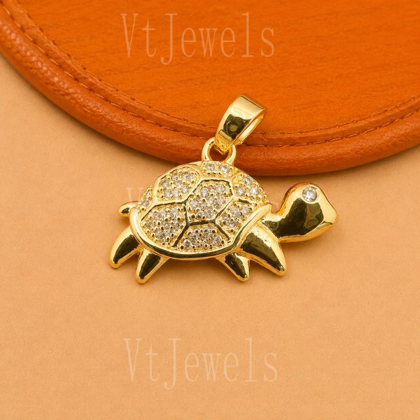 925 Sterling Silver Sea Turtle Pendant