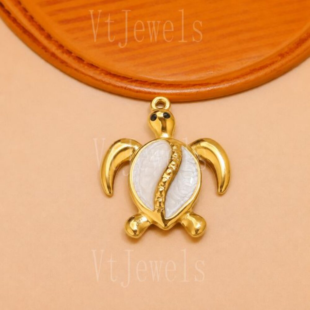 925 Sterling Silver Sea Turtle Pendant