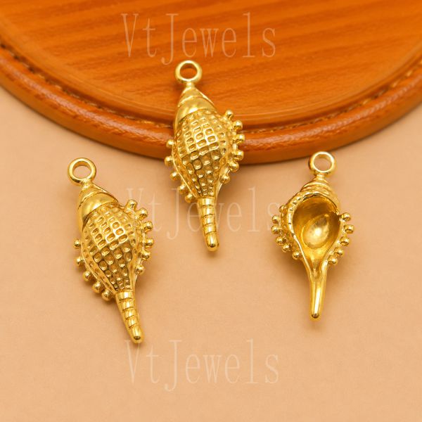 925 Sterling Silver Seashell Pendant