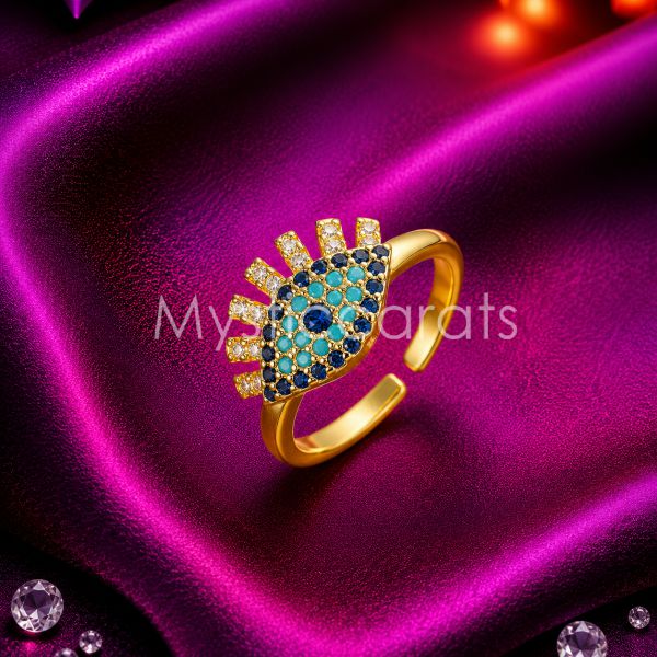 925 Sterling Silver Evil Eye Ring