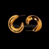 Gold Chunky Hoop Earrings