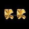 925 sterling silver Abstract Floral Earrings