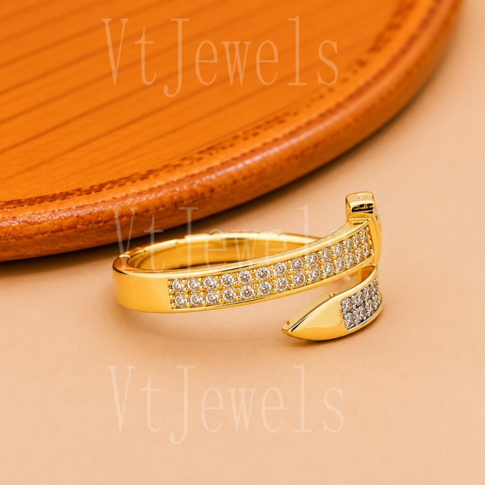 925 Sterling Silver Buckle Ring