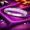 925 Sterling Silver Channel Band