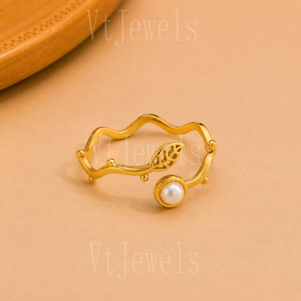 925 Sterling Silver Pearl Ring