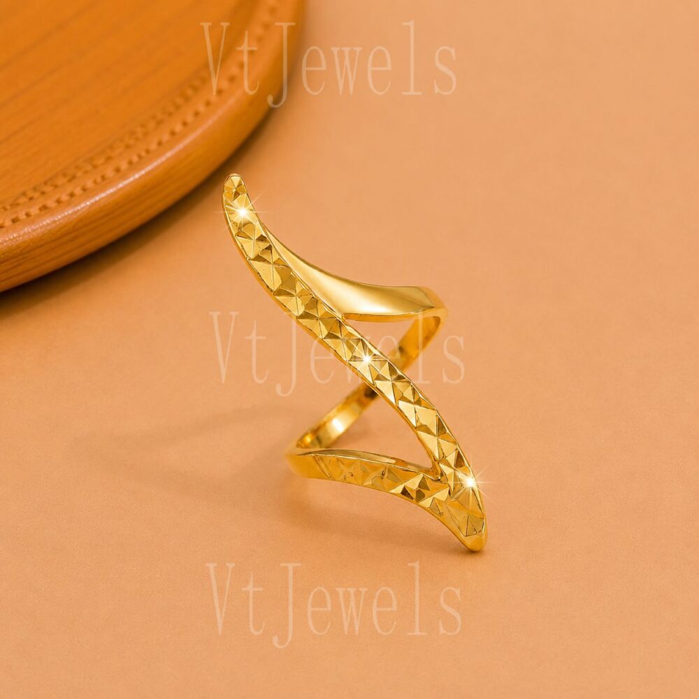 925 Sterling Silver Criss Cross Ring