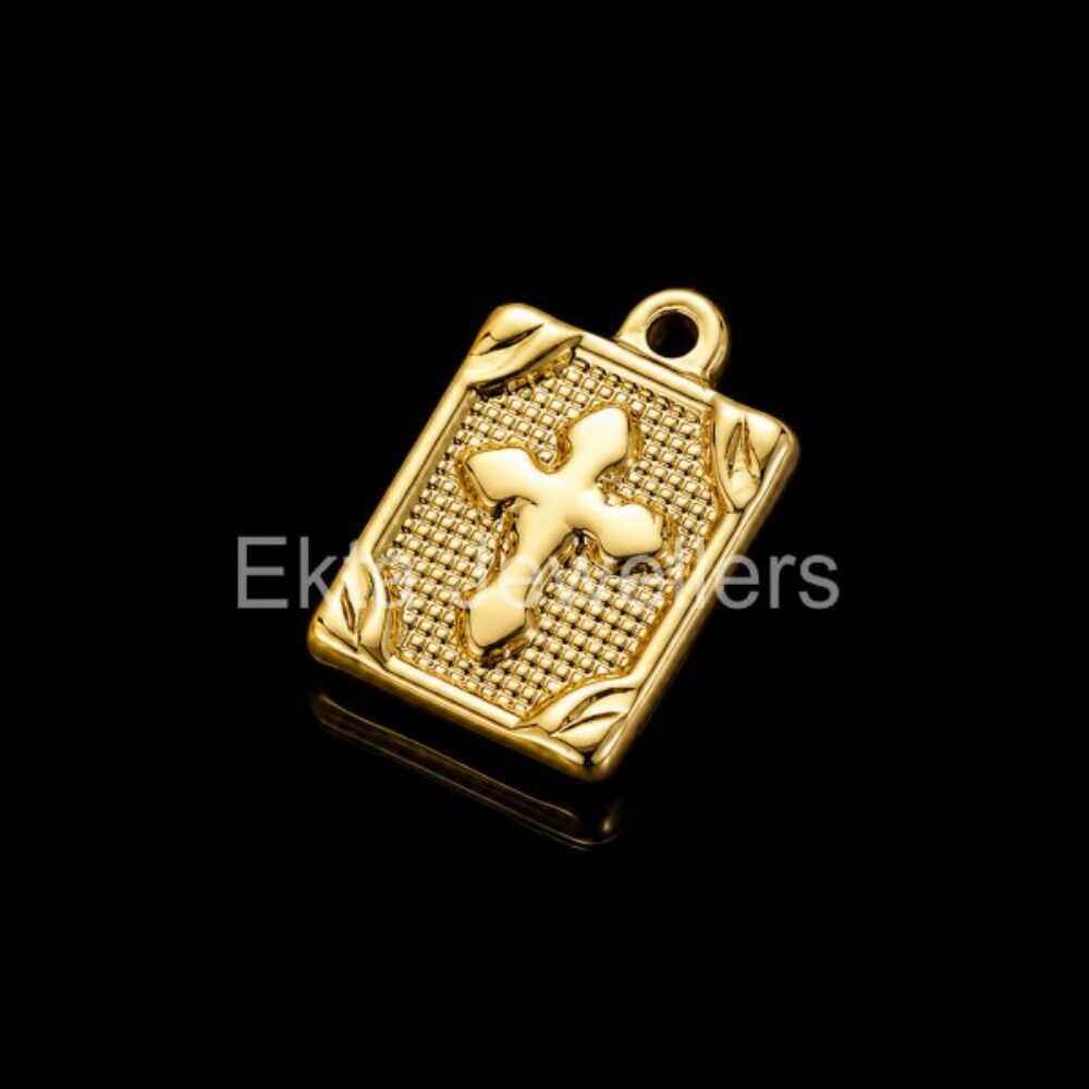 925 Sterling Silver Cross Bible Pendant