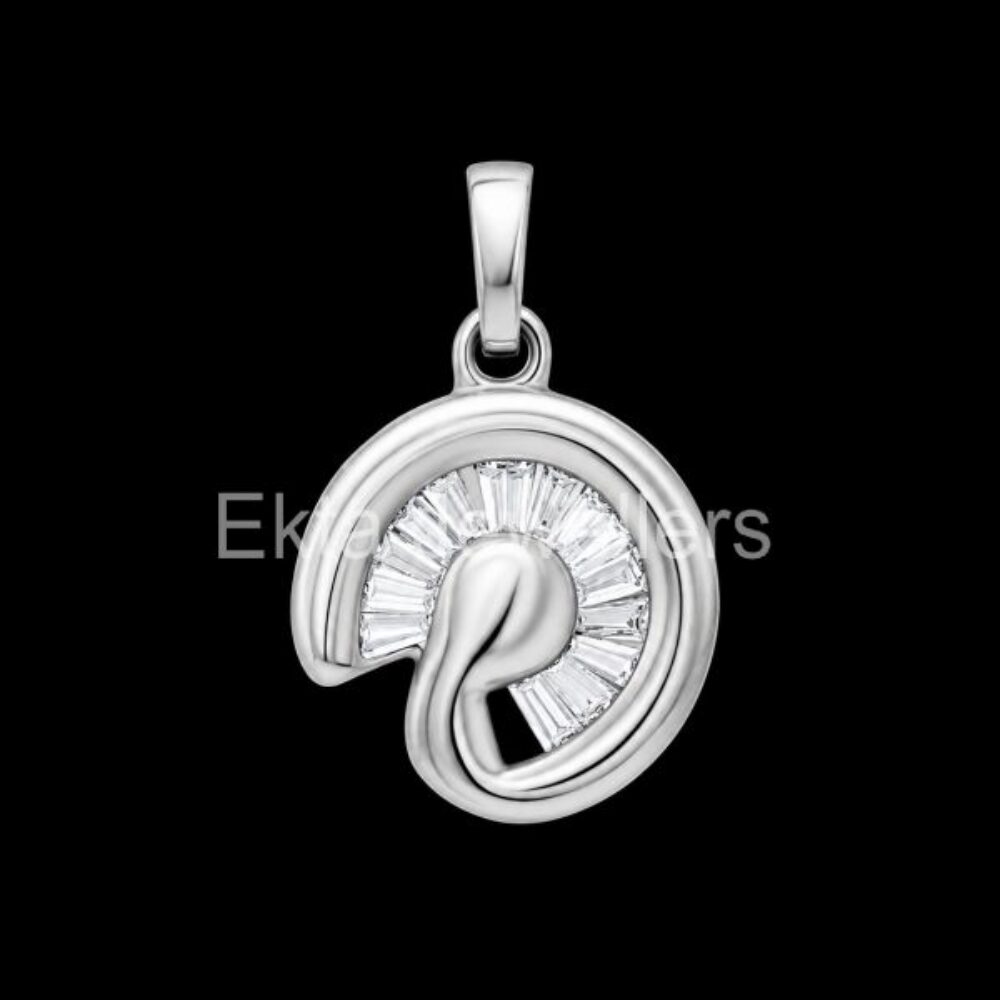 925 Sterling Silver Mushroom Pendant