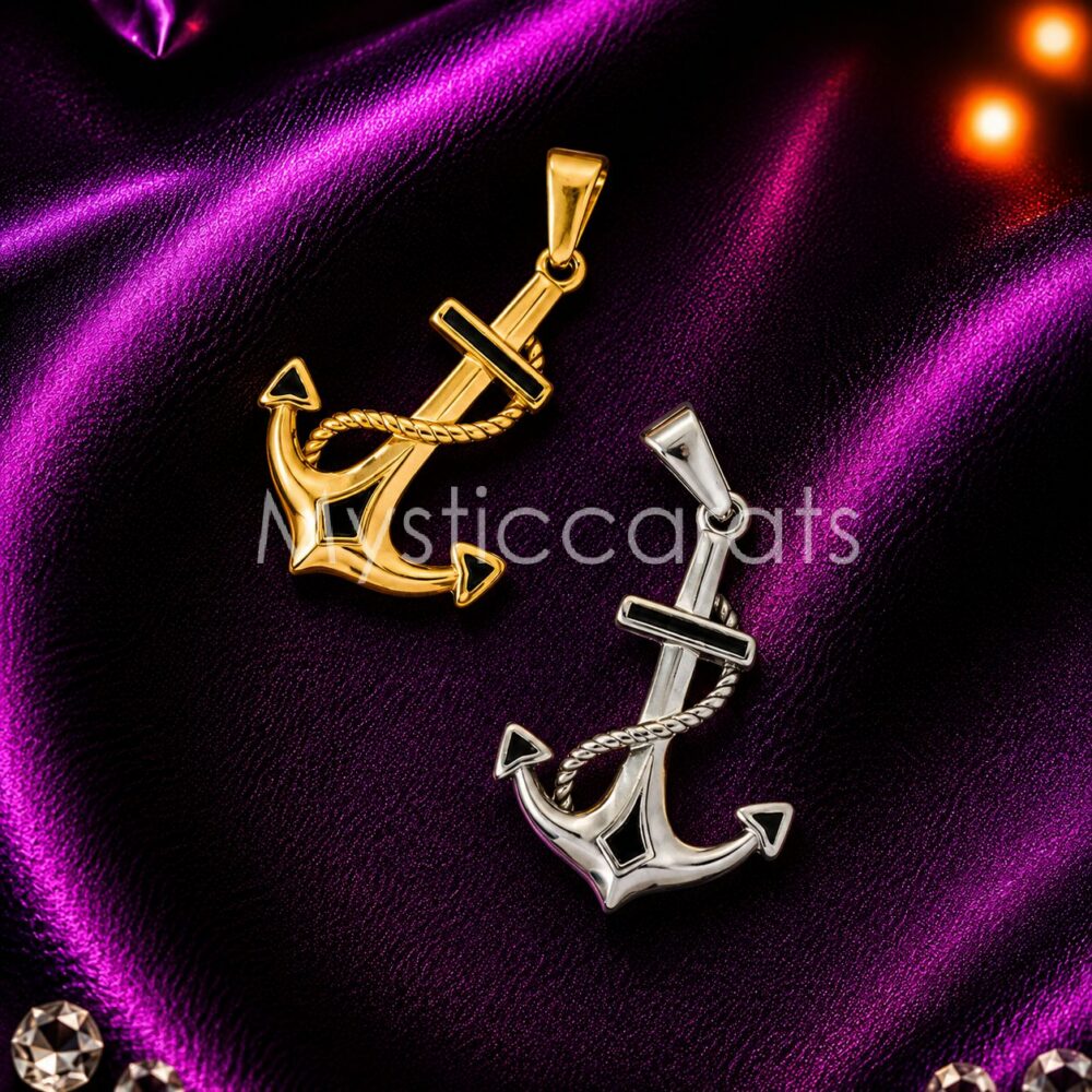 925 Sterling Silver Anchor Pendant
