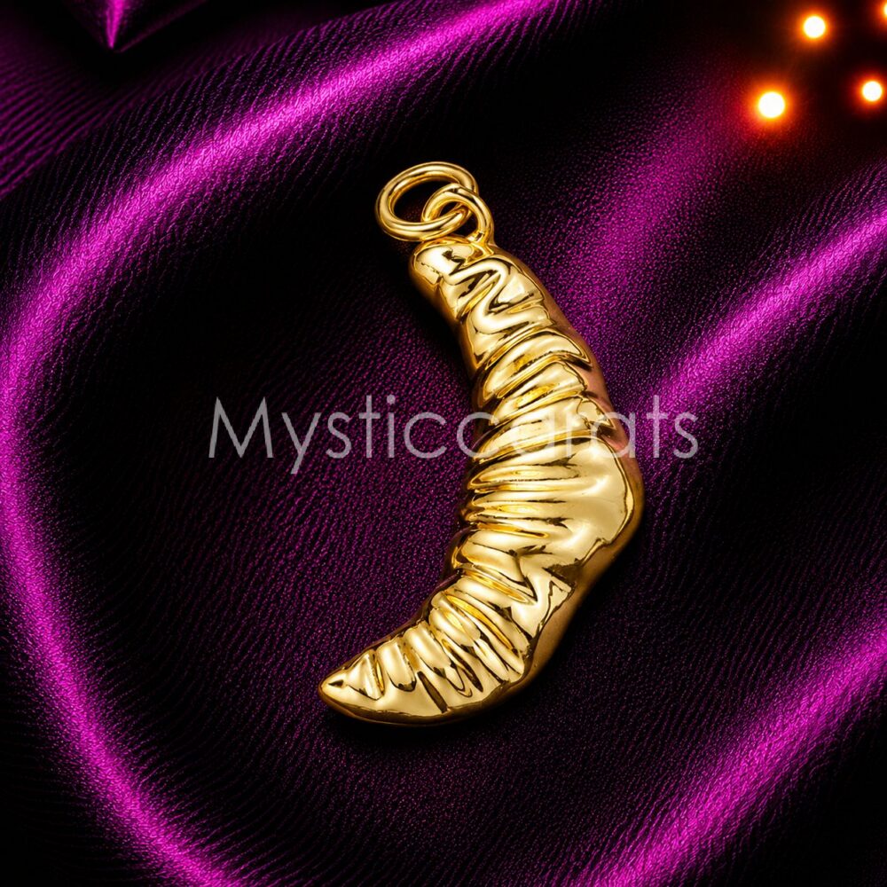 925 Sterling Silver Cornicello Horn Pendant