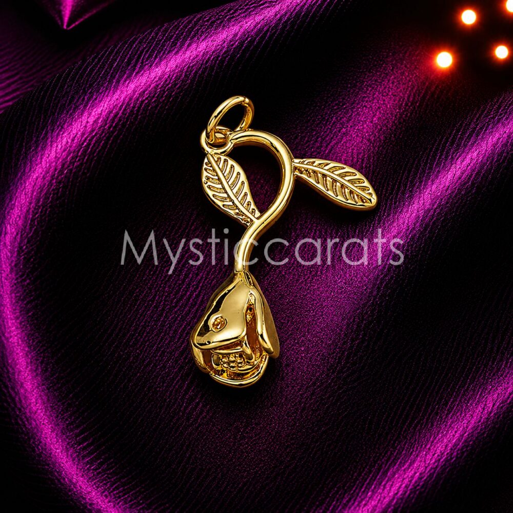 925 Sterling Silver Calla Lily Pendant