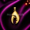 925 Sterling Silver Crab Claw Pendant