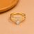 Gold Plated Engagement Ring