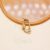 Gold Plated Oval Carabiner Lock, 925 Sterling Silver Double Ring Clasp