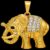 925 Sterling Silver Elephant Pendant