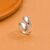 925 Sterling Silver Teardrop Ring