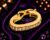 925 Sterling Silver Gold Plated Oval Charm Holder