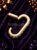 925 Sterling Silver Gold Plated Oval Charm Holder