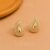 925 Sterling Silver Teardrop Stud Earrings