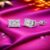 925 Sterling Silver Princess Stud Earrings