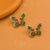 925 Sterling Silver Colorful Butterfly Stud Earrings