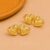 925 Sterling Silver Puffy Heart Stud Earrings