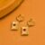 925 Sterling Silver Envelope Earrings
