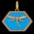 925 Sterling Silver Dragonfly Pendant