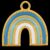 925 Sterling Silver Rainbow Pendant