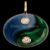 925 Sterling Silver Yin Yang Pendant