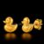 Rubber Duck 925 Sterling Silver Stud Earrings