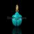925 sterling silver Turquoise Scarab Pendant