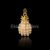 925 Sterling Silver Gold Pineapple Pendant