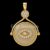 925 Sterling Silver Mother of Pearl Evil Eye Pendant