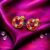 925 Sterling Silver Gold Plated Lifebuoy Stud Earrings