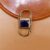 Blue Sapphire Padlock