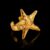 925 Sterling Silver Starfish Ring