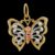 925 Sterling Silver Butterfly Pendant