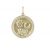 Charm Disc Pendant 20mm in 14 Yellow Gold