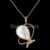 925 Sterling Silver Mother of Pearl Butterfly Pendant