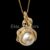 925 Sterling Silver Pearl Octopus Pendant