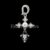 925 Sterling Silver Cross Pearl Pendant