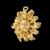 925 Sterling Silver Sun Face Pendant