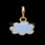 925 Sterling Silver Blue Cloud Pendant