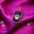 Paw Print Tag Charm Pendant
